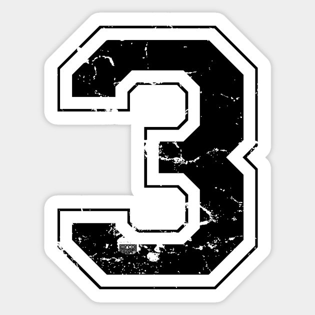 Jersey number 3 cheap